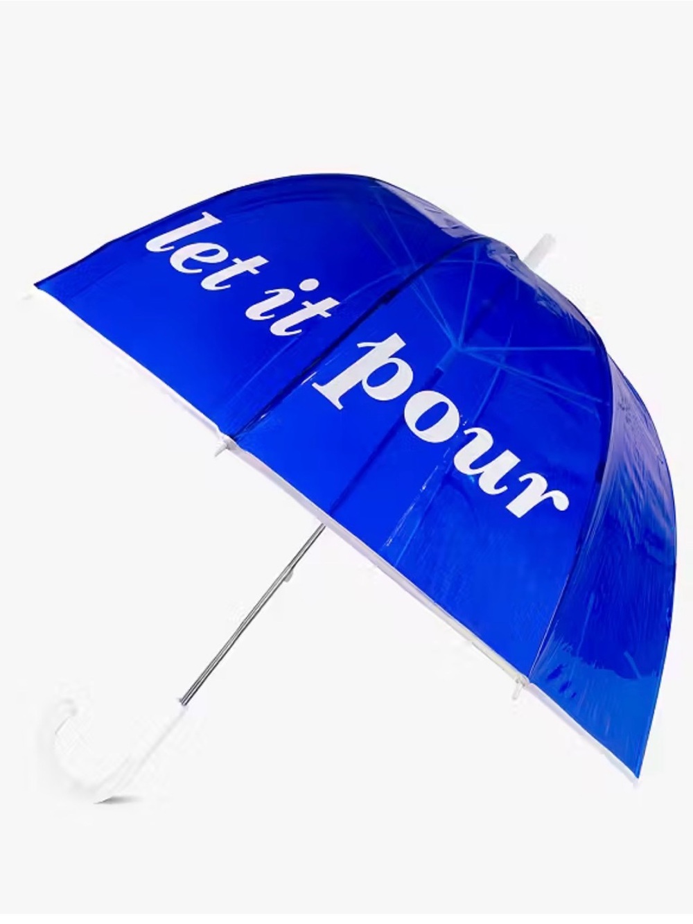 NWT kate spade “Let It Pour” Bubble “34 diameter Umbrella